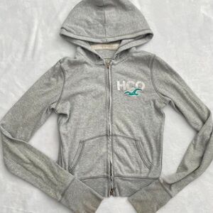 Hollister Y2K Zip Up Jacket Women's S 2000s Bella Swan Hoodie Vintage VTG 00s